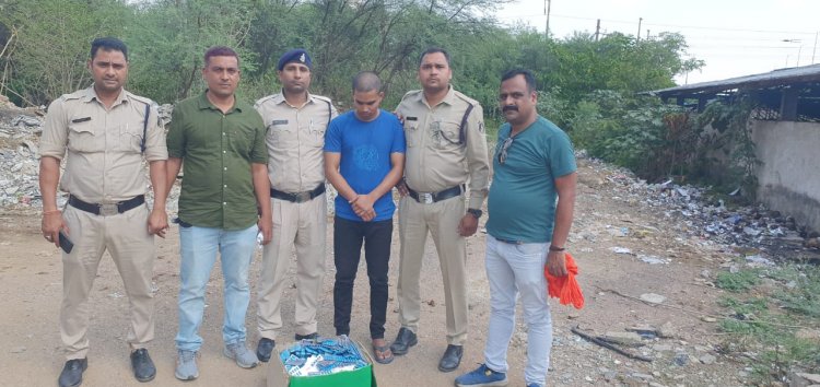 नशे का बड़ा सौदागर चढ़ा सुपेला पुलिस के हत्थे