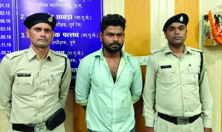 दुर्ग में फिर पकड़ाया ब्राउन शुगर, 71 पुड़िया के साथ एक गिरफ्तार