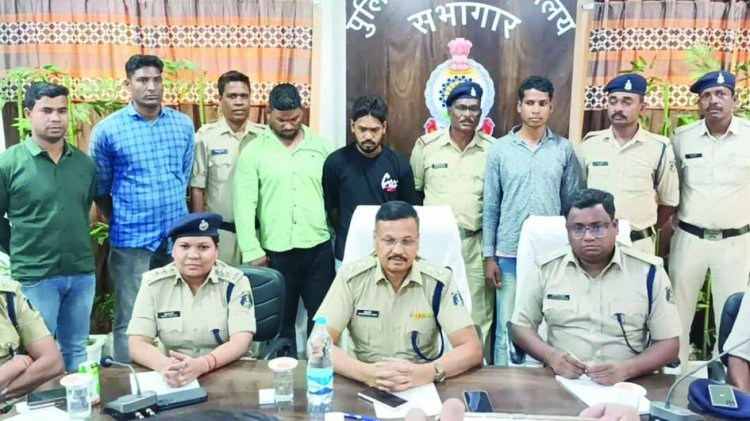 तीन तस्करों से 55 लाख का गांजा जब्त
