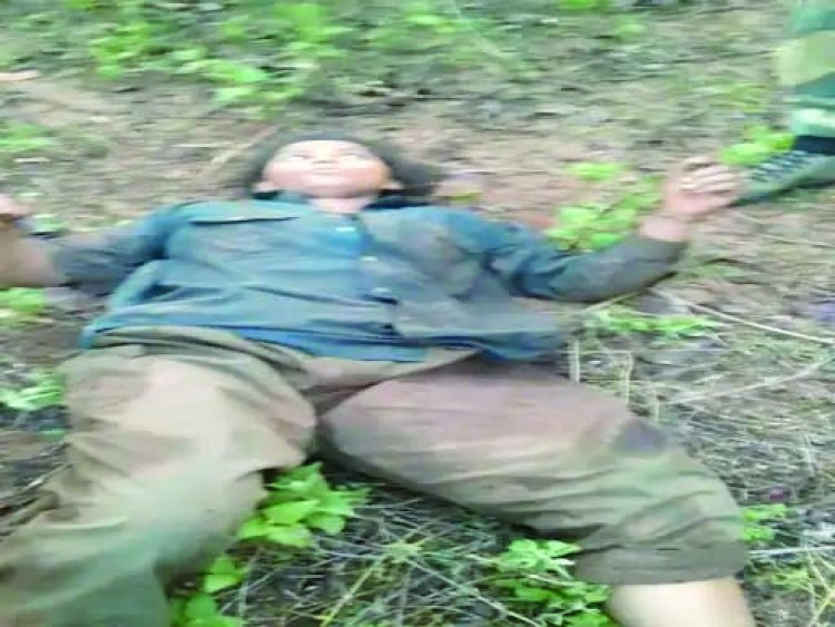 सुरक्षाबलों और नक्सलियों के बीच मुठभेड़ में एक महिला नक्सली और जवान घायल