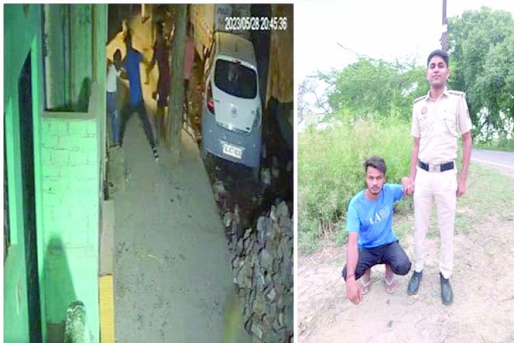 16 वर्षीय नाबालिग को चाकू गोदकर निर्मम हत्या करने वाला आरोपी उत्तर प्रदेश में पकड़ा गया