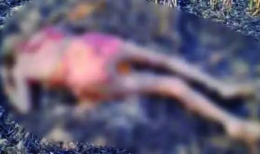 खेत में मिली महिला की जली हुई लाश