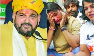 बृजभूषण के घर रात को पहुंची दिल्ली पुलिस, 12 करीबियों के बयान दर्ज