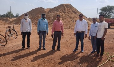 दुर्ग जिले में रेत माफियाओं की धरपकड़ शुरू