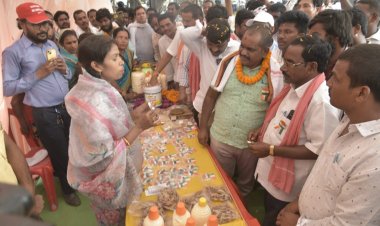 तेलांगाना के किसानों ने पुलगांव गौठान का किया अवलोकन