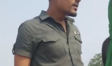 किसान को धमकी देने वाले कांग्रेसी नेता शेरू असलम गिरफ्तार