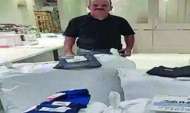 ब्रांडेड बताकर नकली कपड़ा बेचने वाला दुकान संचालक गिरफ्तार