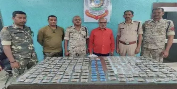 हिस्ट्रीशीटर बदमाश नशीली गोलियां और गांजे के साथ गिरफ्तार