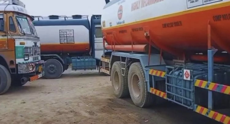 पेट्रोल डीजल के अवैध जखीरे का भंडाफोड़