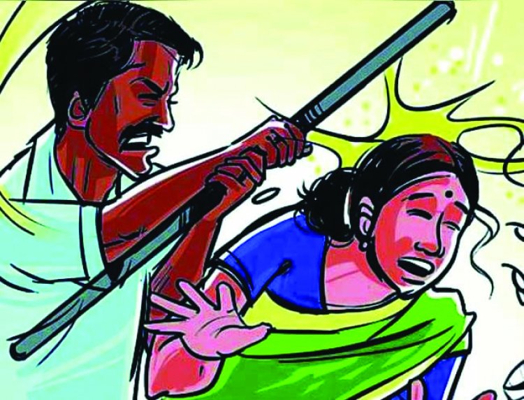 पत्नी पर हमला कर पति ने किया सुसाइड