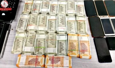 महादेव ऑनलाइन जुआं सट्टा खिलवाने वाले 4 गिरफ्तार,12.30 करोड़ रुपए सीज एवं 10 लाख नगद जब्त