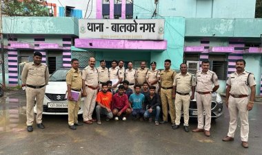 मारपीट और तोड़फोड़ मामले में तीन नाबालिग सहित 10 गिरफ्तार, बालको पुलिस ने की कार्रवाई