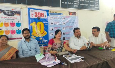 दुर्ग जिला न्यायालय के अधिवक्ताओं का किया गया 10 लाख का बीमा