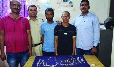 चोरी का खुलासा, दो बदमाश गिरफ्तार