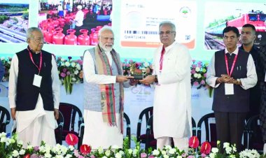 PM मोदी ने छत्तीसगढ़ राज्य को दी 7 हजार 600 करोड़ की सौगात