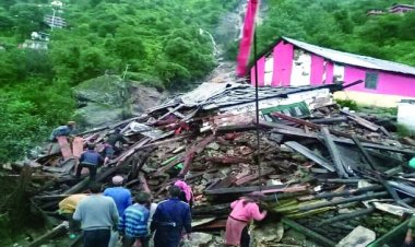 शिमला के रामपुर में 2 बार फटा बादल, कई मकान बहे