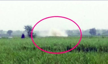 आईजीएल कंपनी की गैस पाइपलाइन फटी, इलाके में अलर्ट