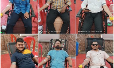 करबला के शहीदों की याद में किए रक्तदान