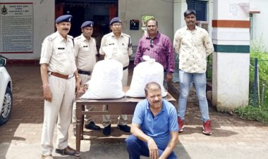 ट्रांसपोर्टिंग की आड़ में करता था गांजा तस्करी का काम