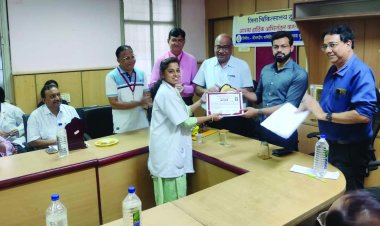 उत्कृष्ठ सेवा के लिए चिकित्सक हुए सम्मानित