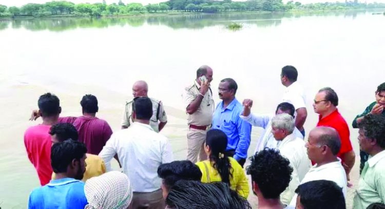 एनीकट में डूबा किशोर, तलाश में जुटी गोताखोरों की टीम