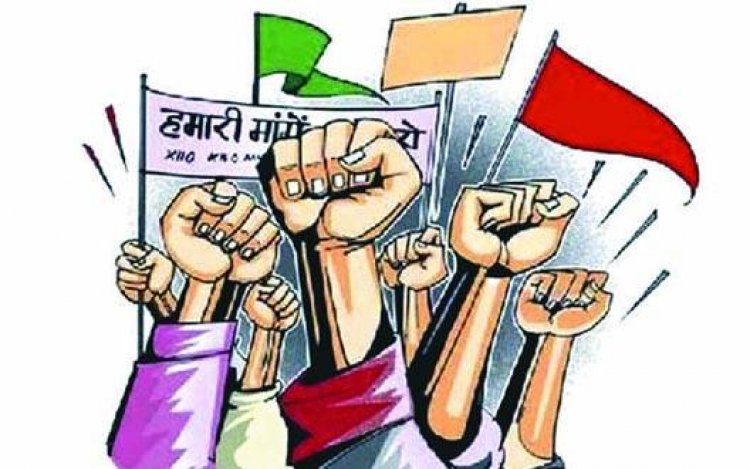 हड़तालरत कर्मचारियों पर छत्तीसगढ़ सरकार ने लगाया एस्मा