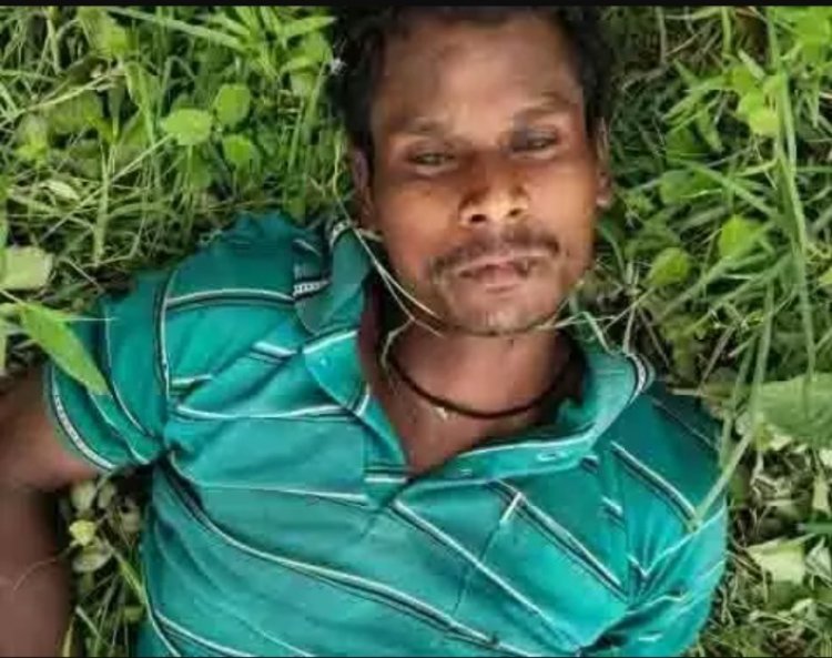 रेलवे पटरी किनारे मिला अज्ञात युवक का शव