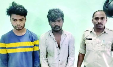 ओव्हरब्रिज में लूटपाट करने वाले दो आरोपी गिरफ्तार