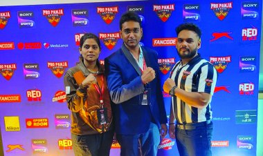 प्रो पंजा लीग सीजन 1 का  लाइव प्रसारण सोनी स्पोर्ट्स में  आज, छत्तीसगढ़ से केवल खिलाड़ी रुपाली फूले का चयन