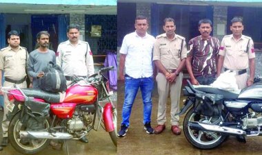 अवैध शराब बेचते दो कोचिये गिरफ्तार, 75 पौवा देशी शराब जब्त