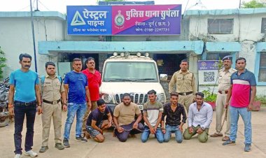 शिकारी खुद बन गए शिकार: महादेव पैनल को पकड़ कर वसूली करने गए सीएएफ का जवान सहित 6 दबंग गिरफ्तार, नाबालिग निकला मास्टर माइंड