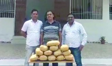 भिलाई में लक्जरी कार से 13 किलों गांजा बरामद, एक आरोपी गिरफ्तार