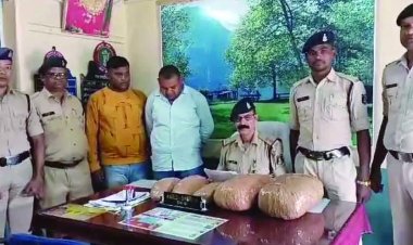 पूरी-अहमदाबाद एक्सप्रेस में 11 किलो गांजा बरामद, दो गिरफ्तार