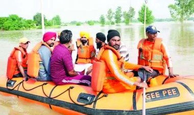 पंजाब में बाढ़ से चार की मौत, 26 अगस्त तक कई स्कूलों में छुट्टी