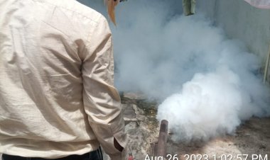 सेक्टर-2 के 5 घरों में डेंगू लार्वा मिलने पर लगाया गया जुर्माना