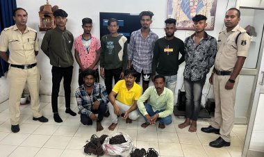 CISF की तगड़ी सिक्योरिटी के बीच भिलाई स्टील प्लांट से 5 लाख कीमती  कॉपर केबल चोरी, 10 चोर गिरफ्तार