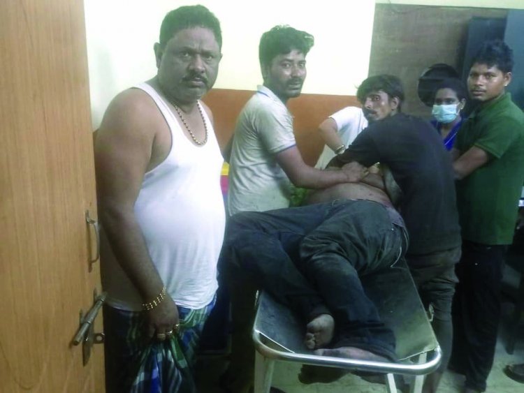 मालगाड़ी की चपेट में आने से रेलवे कर्मचारी की मौत