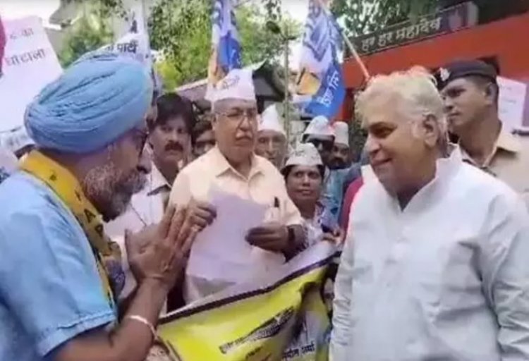 CM को भागवान शंकर कहने पर गरमाई राजनीति, BJPऔर AAP पार्टी के पदाधिकारियों ने विधायक अरुण वोरा को लिया आड़े हाथों