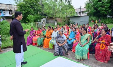 सेक्टर 3 और सेक्टर 5 में विधायक ने निकाली प्रगति यात्रा, सेक्टर 3 में ओपन जिम और वाटर एटीएम की सौगात