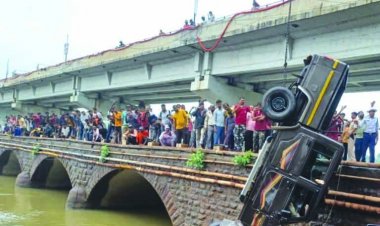 शिवनाथ नदी दुर्घटना का अपडेट: बुजुर्ग ने ड्रायवर को बताया अपना पुत्र लेकिन दोनों मृत बच्चियों और महिला को पहचानने से किया इंकार