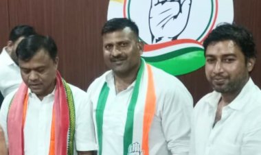 पूर्व सैनिक राजेश चौधरी के दावेदारी को लेकर दीपक बैज से चर्चा