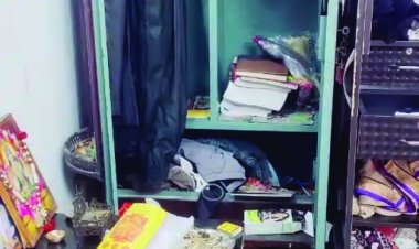 सीएसईबी कर्मी के घर चोरों ने धाबा बोल कम्प्युटर, जेवरात, टीवी किया पार