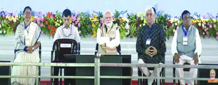 प्रधानमंत्री नरेन्द्र मोदी ने रायगढ़ वासियों को दी बड़ी सौगात