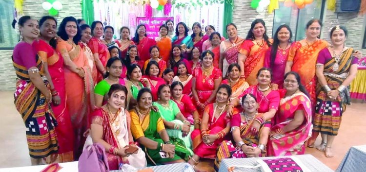 महिला समाज ने मनाई स्थापना दिवस