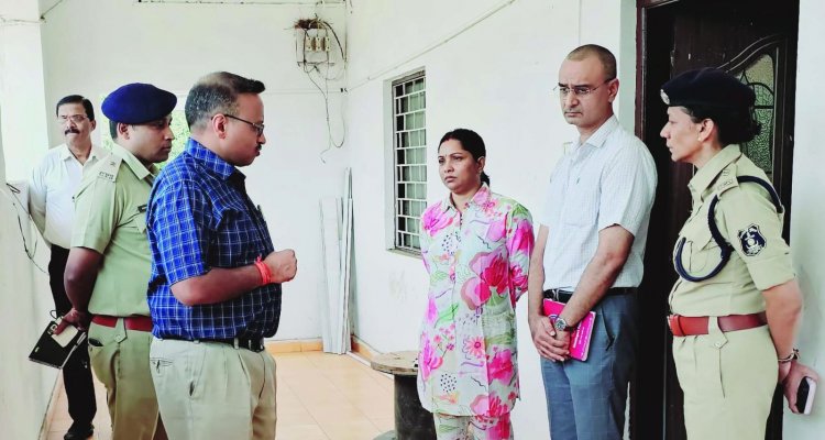 वरिष्ठ पुलिस अधीक्षक ने पुलिस कमांड एंड कंट्रोल सेंटर का किया निरीक्षण