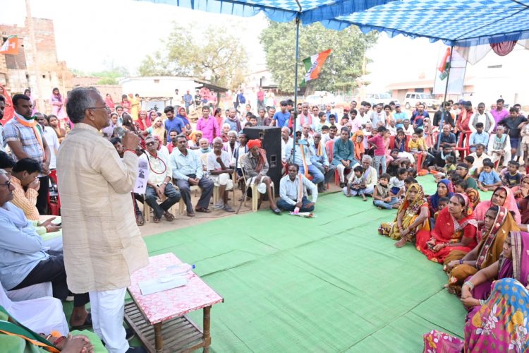 कांग्रेस सरकार ने हर वर्ग के लिए किया काम, जीता जनता का भरोसा - ताम्रध्वज साहू
