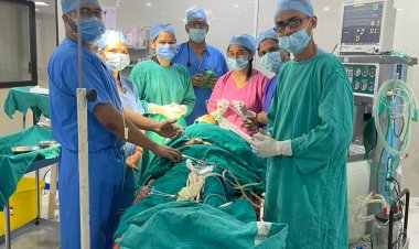 बालक एक साल से नहीं खोल पा रहा था अपना मुंह, जिला अस्पताल में पहली बार टी.एम.जे. एनकाइलोसिस की हुई सफल सर्जरी