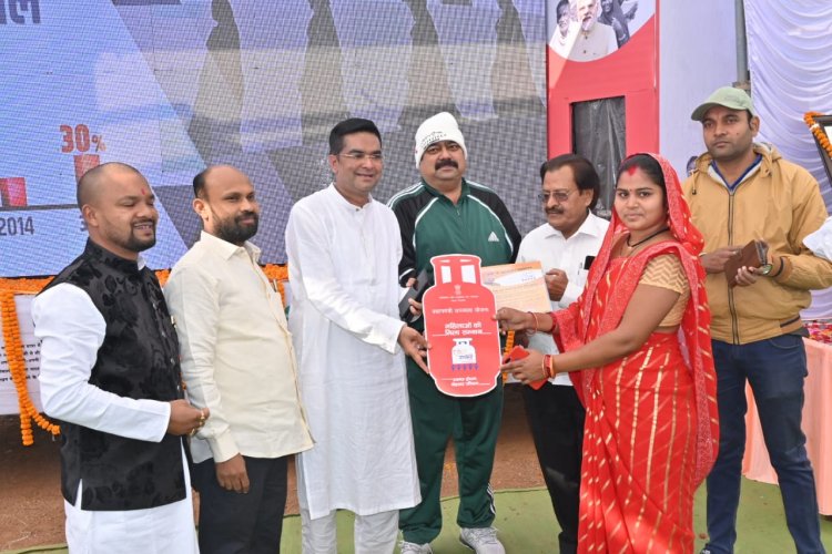 विकसित भारत संकल्प यात्रा का वैशाली नगर विधानसभा से आगाज