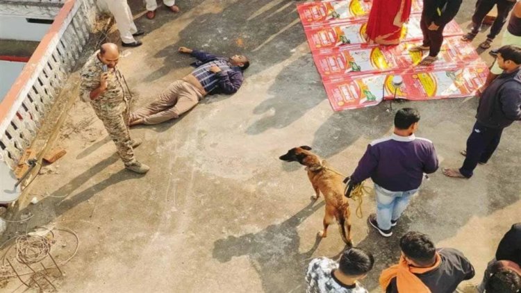 पड़ोसी घर की छत पर मिली पूर्व उपसरपंच की लाश