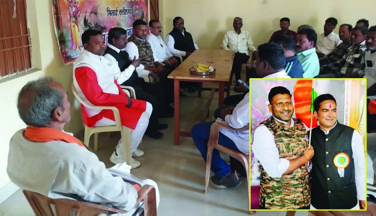 निषाद समाज संघ भिलाई के अध्यक्ष  बने राजेश चौधरी